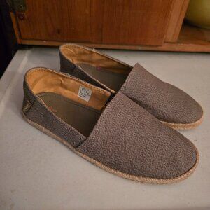 LL Bean Espadrilles Women's Size 6.5  Green Excellent!